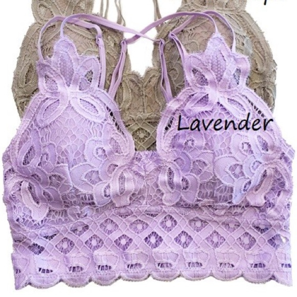 NEW Color! Anemone Bralette Lavender Purple